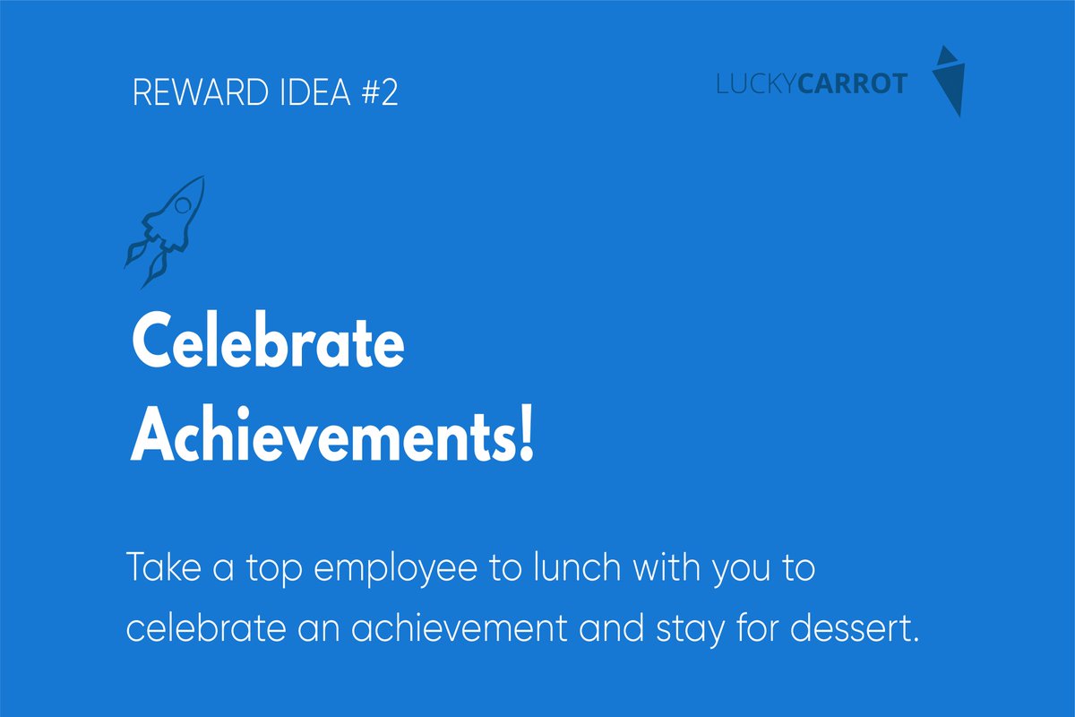 carrot_lucky's tweet photo. 💡#Recognition and #RewardIdea you should start using today! Take time to #rewardemployees for a job well done #LuckyCarrot #employeerecognition #employeereward https://t.co/K0ivJe9GOM