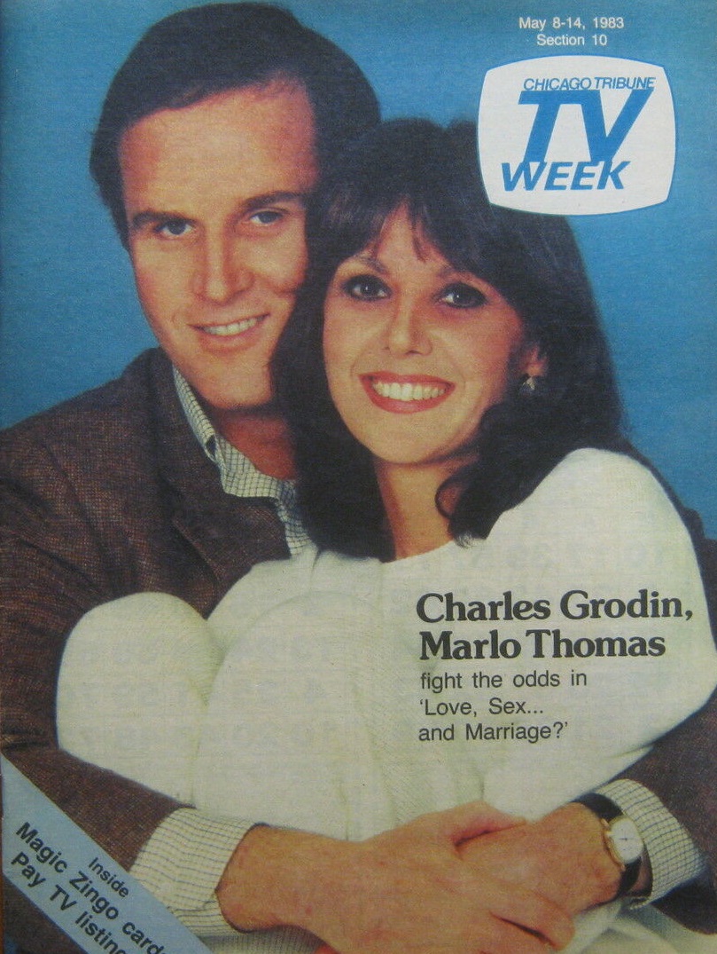 Happy Birthday to Charles Grodin,  born OTD in 1935
Chicago Tribune TV Week.  May 8-14, 1983 