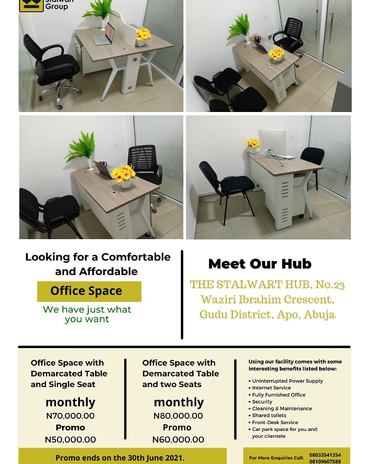 stalwartbc's tweet photo. SPECIAL PROMO!!!!!

Office spaces made just for you

#specialpromo #promo #thestalwartgroup #thestalwarthub https://t.co/Co8RFSCPxY