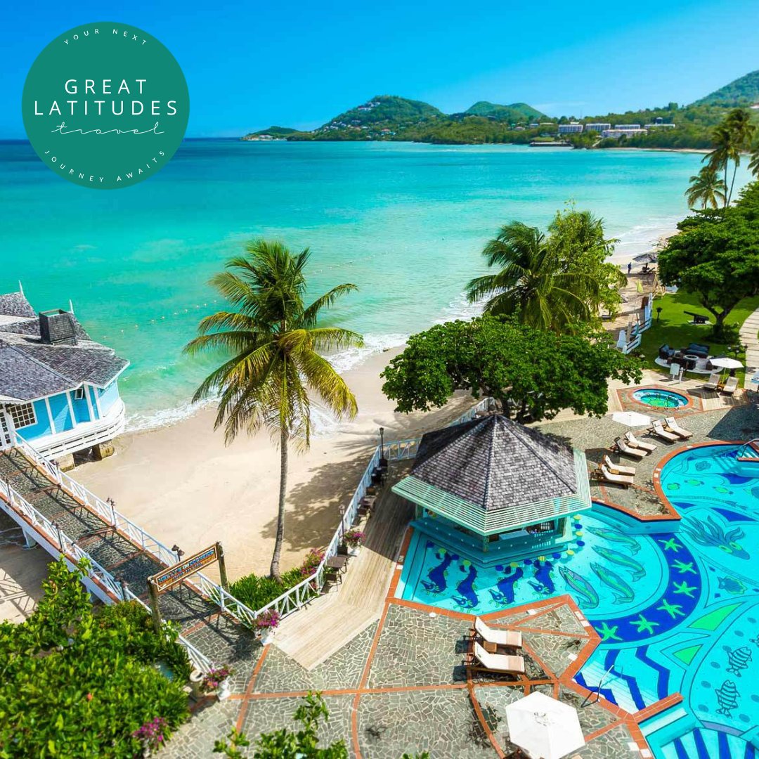 Sandals Halcyon Beach in Saint Lucia embraces the quintessential Caribbean. In a tropical utopia where majestic palms line a pristine beach & mountains rise from the sea, sits a charming & intimate sanctuary that's the essence of its name

#BookNowTravelLater #SandalsHalcyonBeach