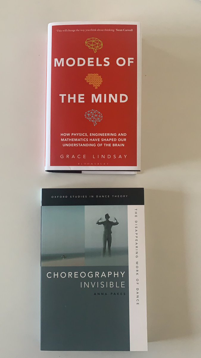 We are starting the NEUROLIVE reading list 🤓! Each time with a double recommendation from the arts AND the sciences. Today: models of the mind meet the disappearing work of dance. #artandscience