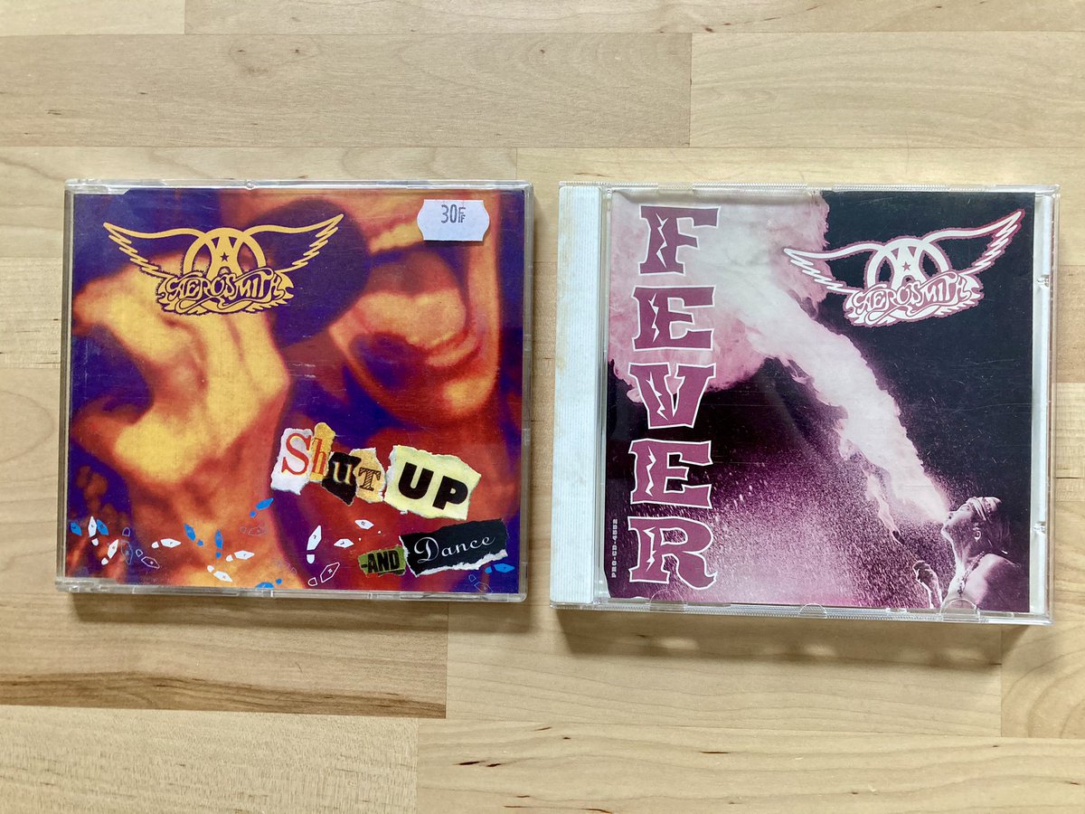 Ces deux singles en CD sont également issus de l'album Get A Grip. Ils sont moins célèbres, mais tout de même assez rares.(Il existe une autre version du single Shit Up And Dance avec des couleurs différentes)