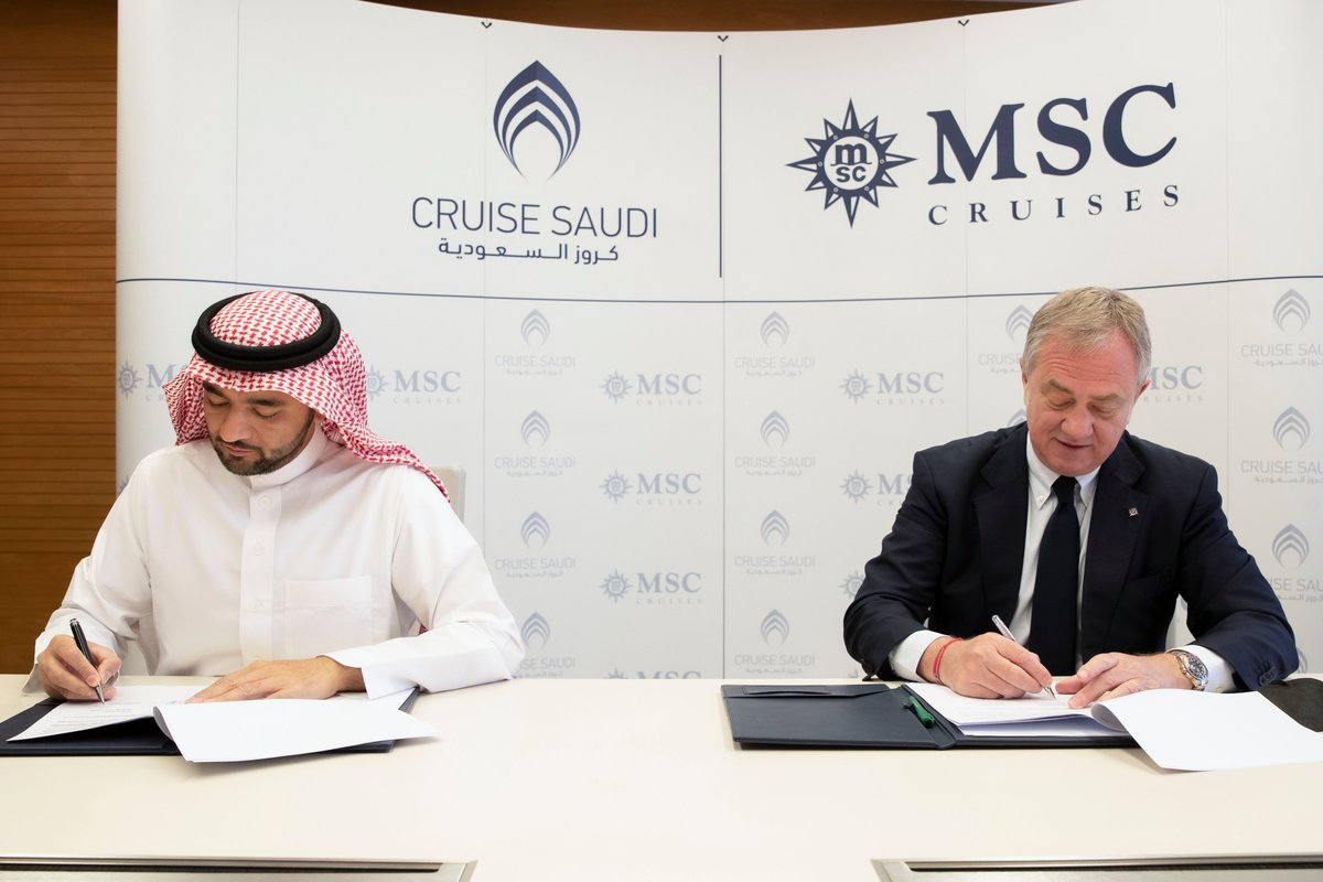 We have signed a landmark agreement with Cruise Saudi to deploy #MSCMagnifica and #MSCVirtuosa to Saudi Arabian waters, launching cruises for the coming winter 2021/22 season bit.ly/3gyuEj7