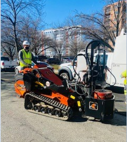 Our Ditch Witch SK1550 running the Utilicor – MTC100 coring attachment. The Utilicor coring units are designed to cut through asphalt and concrete while the Ditch Witch SK lineup allows one to access those hard to reach places. Get the job done with JESCO! #JESCO #DITCHWITCH