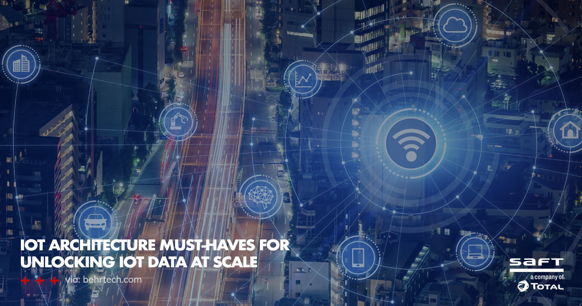 Saft_batteries's tweet image. Successful #IoT data acquisition starts &amp;amp; ends with reliable, scalable IoT connectivity. For the long-term success of your IoT project, various factors must be considered. Here are five #IoTarchitecture must-haves for unlocking IoT #data at scale. bit.ly/3uOaer4