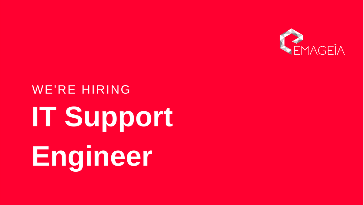 EmageiaGlobal's tweet photo. Please email your CVs to careers@emageia.com https://t.co/1xHSuN672G