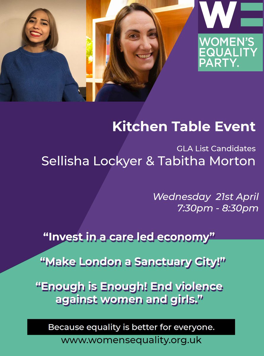 WepRichmond's tweet photo. Join us this evening for our Kitchen Table Event. Find out why you should vote @WEP_UK on the 6th May in the GLA elections. #VoteOrange. DM this account and the Zoom link will be shared with you. https://t.co/4qclZqOntt