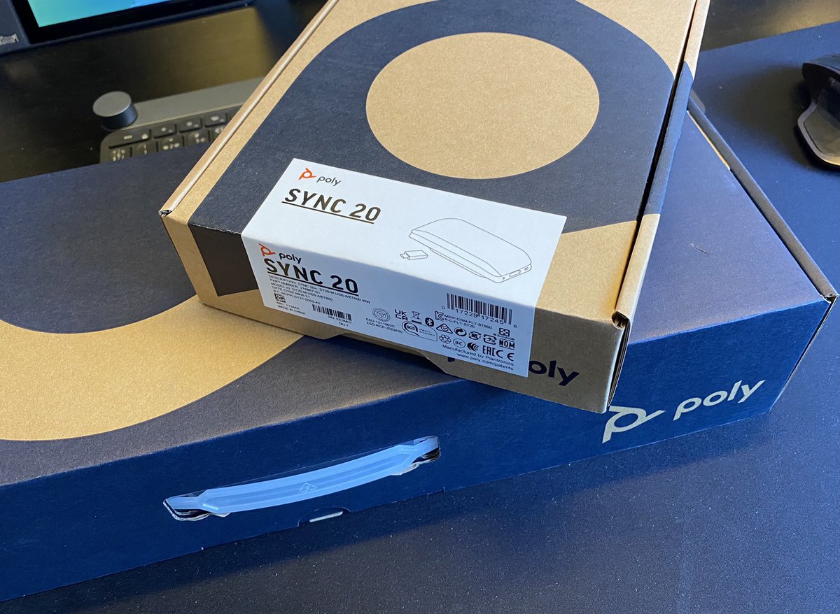 petsch's tweet photo. Looking forward to test drive these New devices with #Teams #PolyStudioP15 #MicrosoftTeams https://t.co/fuEKeN5dQK