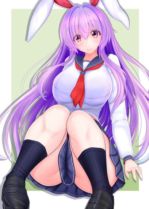 セーラー服うどんげちゃん
#東方Project 