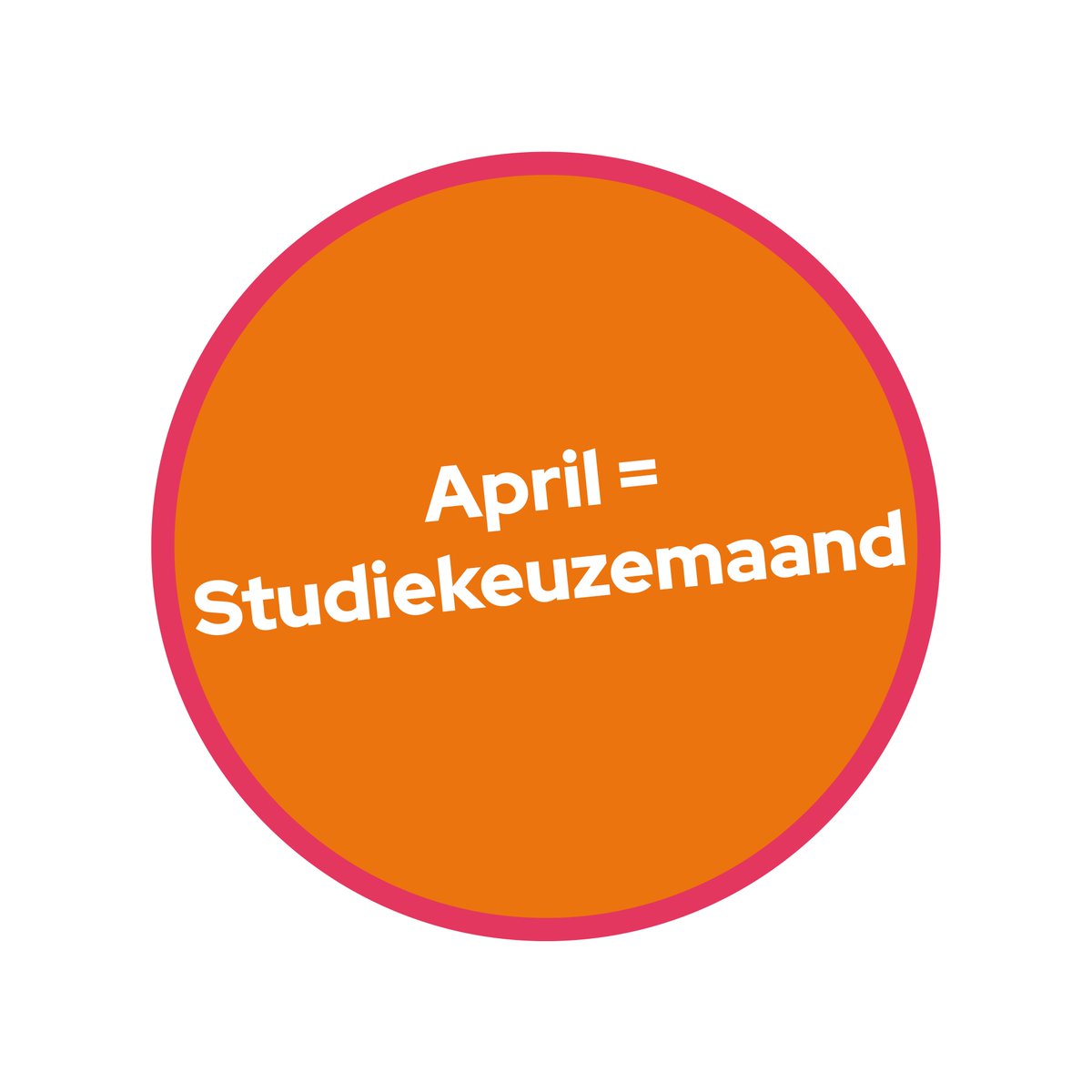April = Studiekeuzemaand bij ROC Nijmegen! En het is bijna 1 mei! Heb jij je al aangemeld voor een opleiding? Top! Hulp nodig met een opleiding kiezen? De hele maand april organiseren wij activiteiten om jou te helpen. Kom bijvoorbeeld meelopen via roc-nijmegen.nl/studiekeuzemaa… #mbo