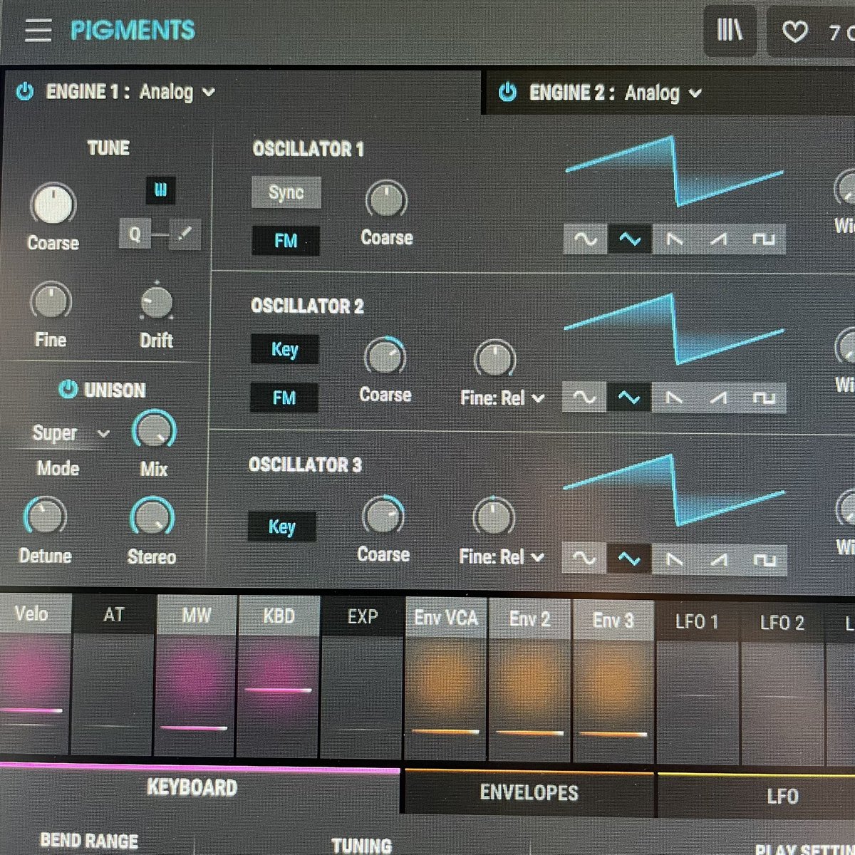 RaskolnikovR's tweet image. Hello you ! #Pigments3 @ArturiaOfficial
