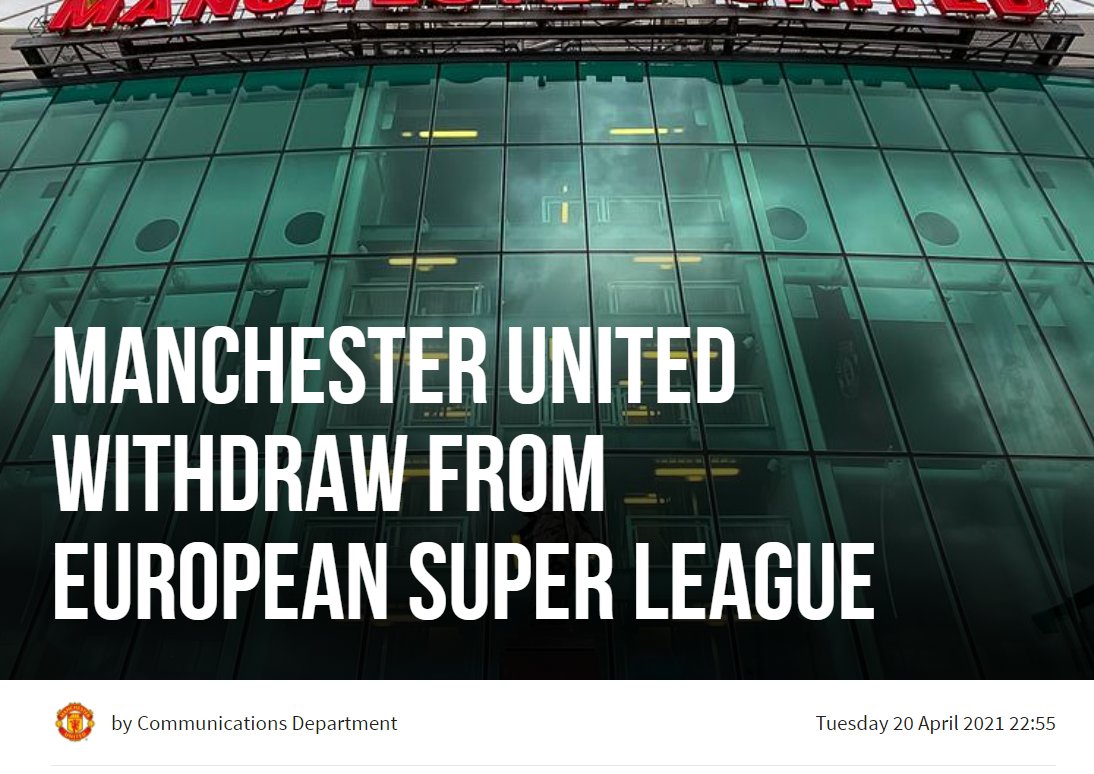 MUST statement on European Super League and ownership https://www.imust.org.uk/Blog/Entry/must-statement-on-european-super-league-and-ownership