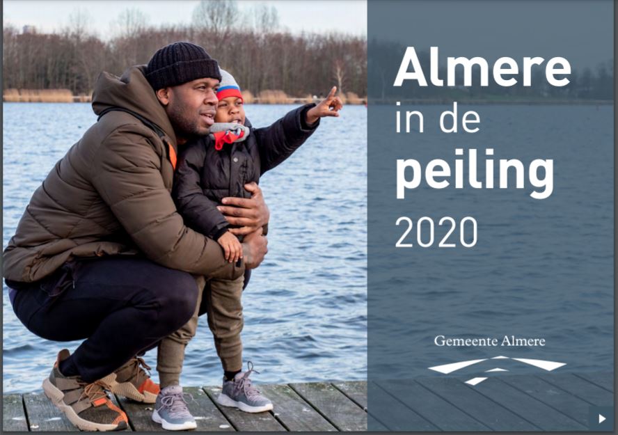 Bijna 4.300 Almeerders gaven hun mening in de grote tweejaarlijkse bewonersenquête Almere in de Peiling. De uitkomsten staan op bit.ly/3n8dtpv