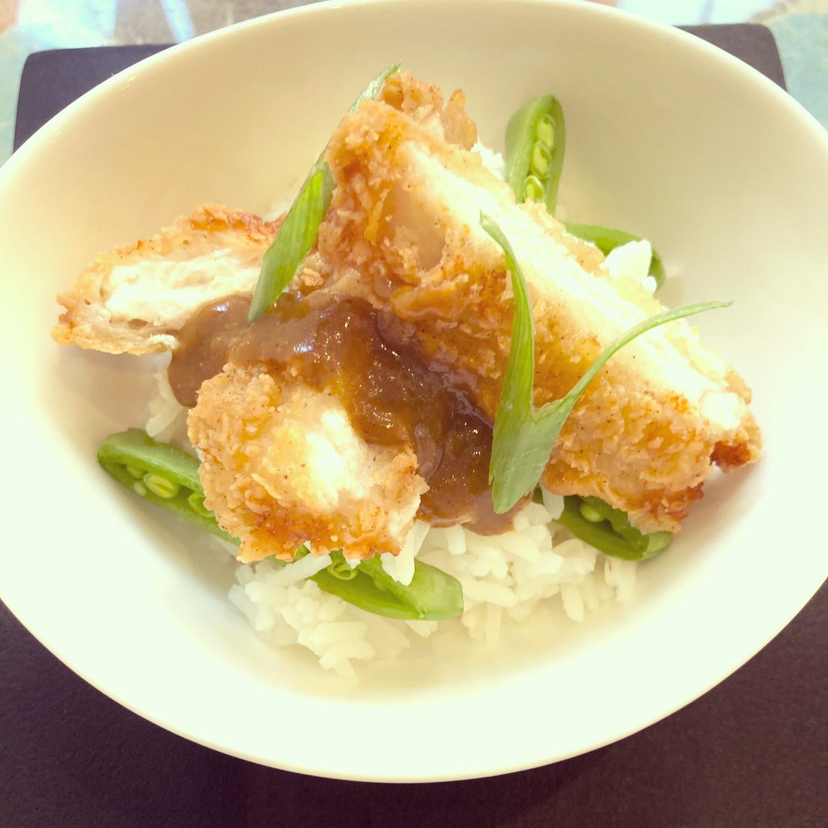 👉🏻 lunch special 👈🏻.                                         
Our chicken Katsu is back! Available to take away today! #shoplocal