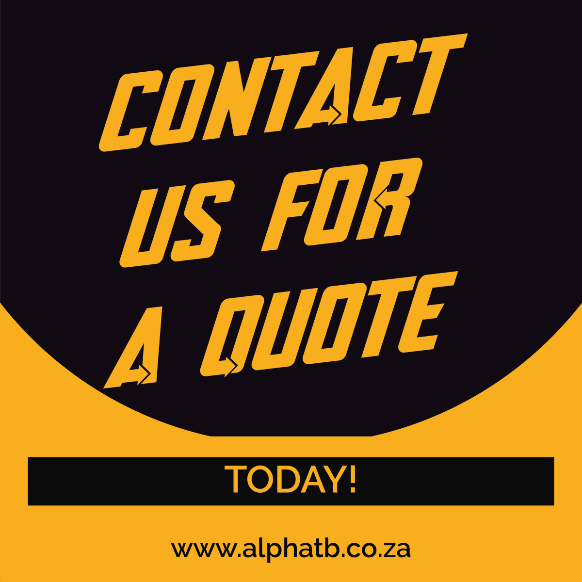 Need a quote? Give us a call today.
We manufacture van bodies, tautliners flat decks and more.

011 420 0170 |011 420 0160 
info@alphatb.co.za | alphatb.co.za
.
.
.
#alphatruckbodies #truckbodies #trucksofinstagram #offroad #tautliner #vanbodies #van #bodies #flat #deck