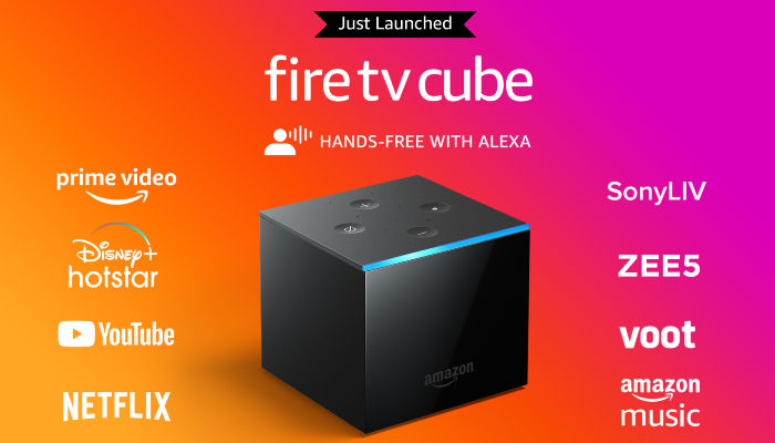techylogy's tweet photo. #AmazonFireTVCube #Firetvcube
Amazon Fire TV Cube Launched In India At Price of ₹12,999.. https://t.co/RHsL0kKXIv