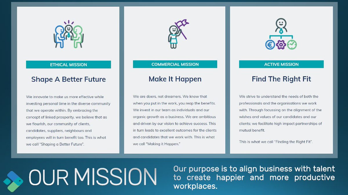 people_engage's tweet photo. Our Engage People Mission

#recruiter #recruiting #hiring #hr #sourcing #FindTheRightFit #ShapeABetterFuture #MakeItHappen #InsuranceRecruiter #AccountingRecruiter #BankingRecruiter #TempAndContractRecruiter #FinancialServicesRecruiter #ComplianceRecruiter https://t.co/TdT8f1dP63