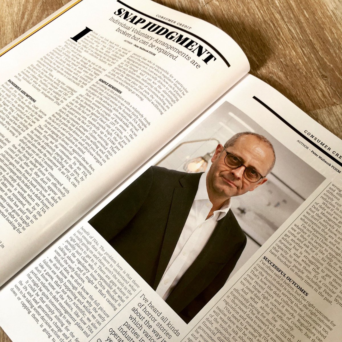 Credit_Magazine's tweet image. @peterwallwork FCICM from @Trustfolio considers some simple remedies that could restore the humble IVA as a viable debt-solution. #IVAs
