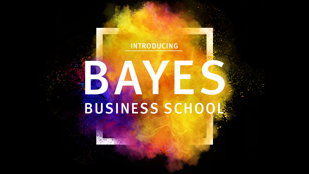 BayesBSchool's tweet photo. Introducing Bayes Business School. Find out more: https://t.co/iWoHa1lDf6. #ChangingMoreThanAName https://t.co/Sxgnsloaq6