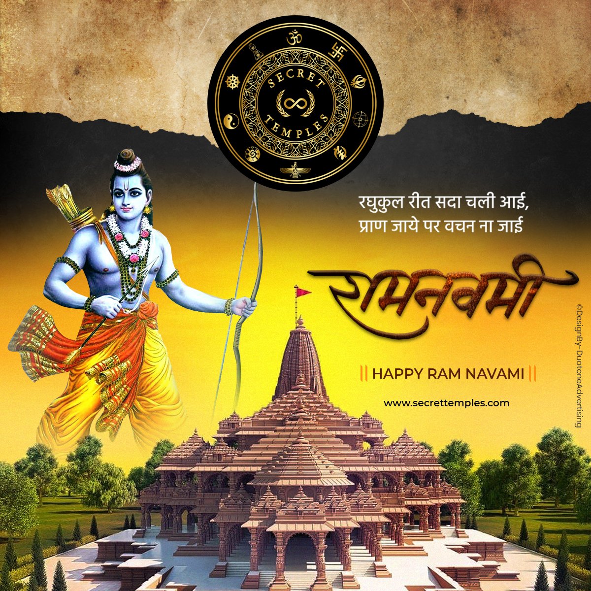 Secret Temples (@secrettemples) on Twitter photo On this occasion, we pray that the blessings of Lord #Ram be with you and your life be filled with happiness, peace and prosperity.
#HappyRamNavami 🙏🏻
#HappyRamNavami2021
#RamNavami.
.
Follow - <a href="/secrettemples/">Secret Temples</a> for more. On this occasion, we pray that the blessings of Lord #Ram be with you and your life be filled with happiness, peace and prosperity.
#HappyRamNavami 🙏🏻
#HappyRamNavami2021
#RamNavami.
.
Follow - <a href="/secrettemples/">Secret Temples</a> for more.