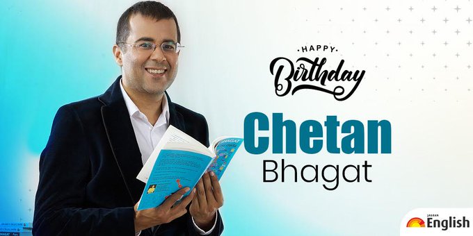 Wishing the prolific author, a very happy birthday!  