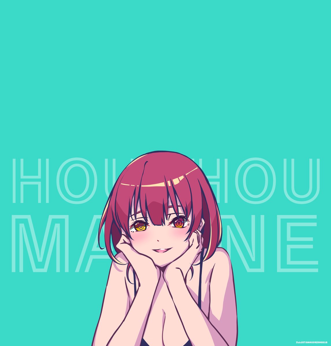 スマホ版壁紙つくりました Iphoneでしたら4kで読み込むと高画質で保存で Saku ホロクル2nd A15 のイラスト