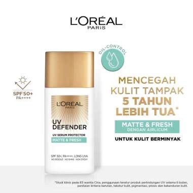 meganoof's tweet photo. L’oreal Paris UV Defender; solusi terbaik buat kamu yg pengen coba sunscreen sekaligus mencegah kulit tampak lebih tua. Yay! Kandungannya super bagus dijamin bikin langsung cocok nih ✨ https://t.co/63guMDeOUG