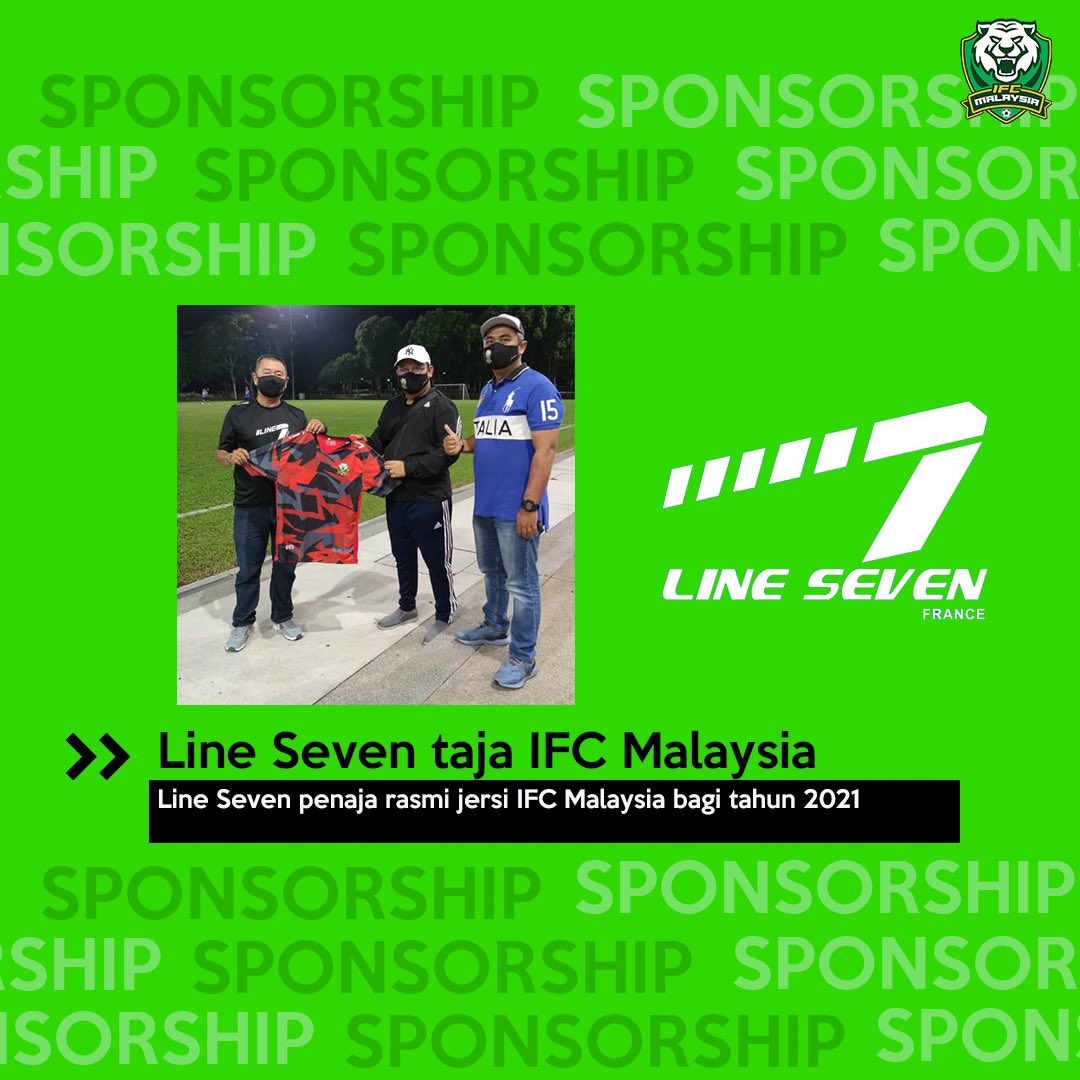 PENAJAAN KIT TAHUN 2021

Line Seven penaja rasmi jersi IFC bagi tahun 2021.

MIGHTY TIGERS
#wewontquitwetryharder