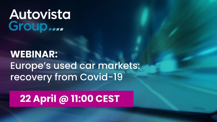 autovista_group's tweet photo. Don't forget to sign up for tomorrow's #webinar - How will Europe's used car markets recover from Covid-19? 

We discuss what you need to do in order to be best prepared for 2021 and 2022

Register now: https://t.co/W5q7YE1jij

#Residualvalues #usedcars #COVID19 https://t.co/sQXmZYjV1z