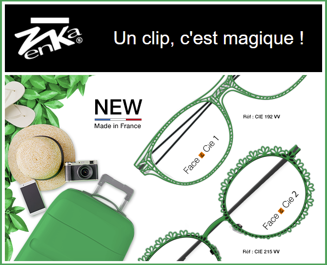 ZenkaDiffusion's tweet image. Découvrez la nouvelle collection printemps - été !!!😀😍😘
zenka.fr
#ZenkaDiffusion
#Zenka
#FaceEtCie
#lunettes #eyewear #optique
#FacesInterchangeables
#lunettesmodulables #changerdelook
#customisable
#FabricationFrançaise #MadeInFrance