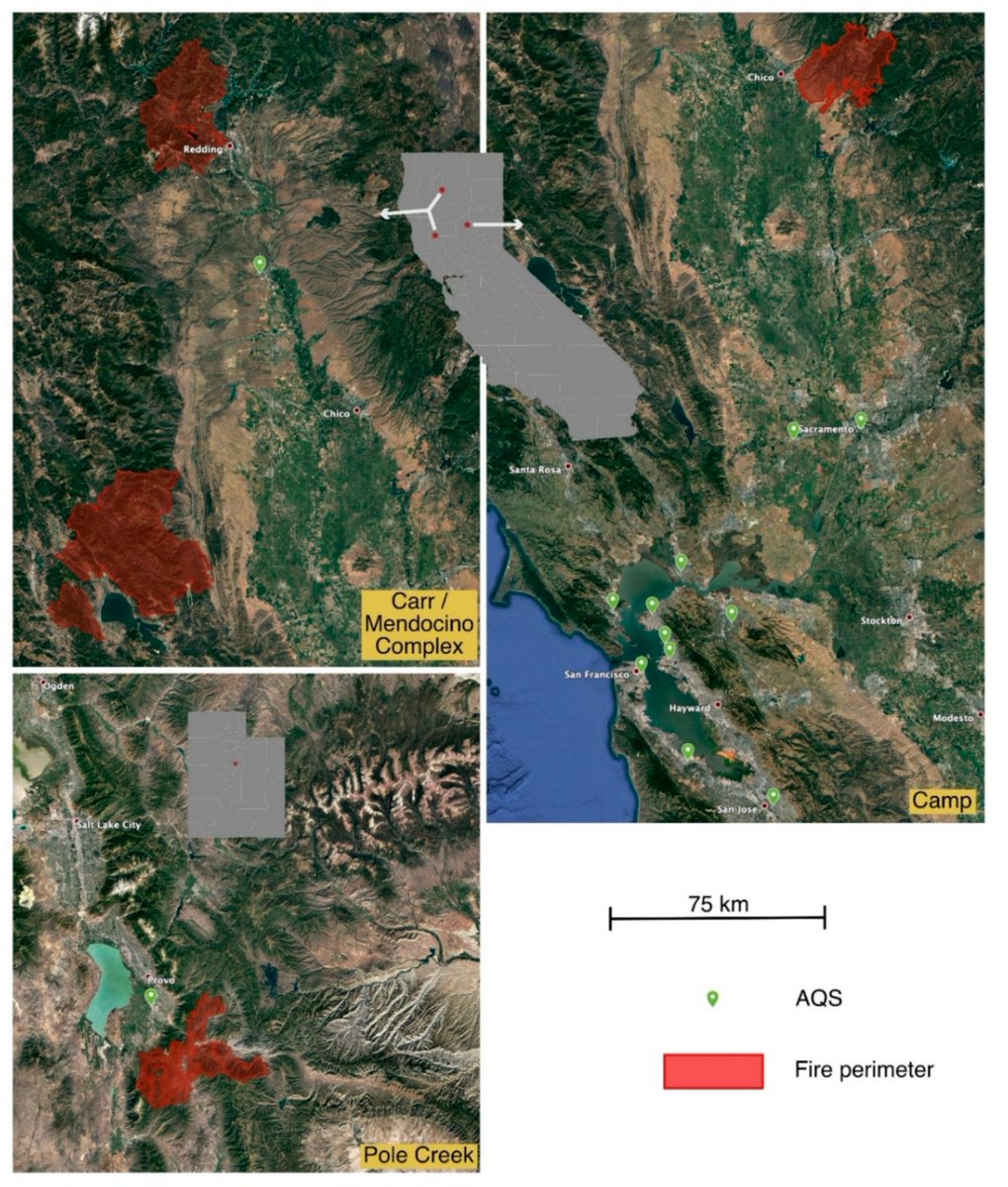 Sensors_MDPI's tweet image. Wildfire Smoke Adjustment Factors for Low-Cost and Professional PM2.5 Monitors with Optical Sensors @BerkeleyLabETA @BerkeleyLab
👉mdpi.com/1424-8220/20/1…

#fineparticles
#airpollutantexposure
#airqualitymonitoring 
#climatechangeimpacts
#healthhazardassessment
#respiratoryhealth