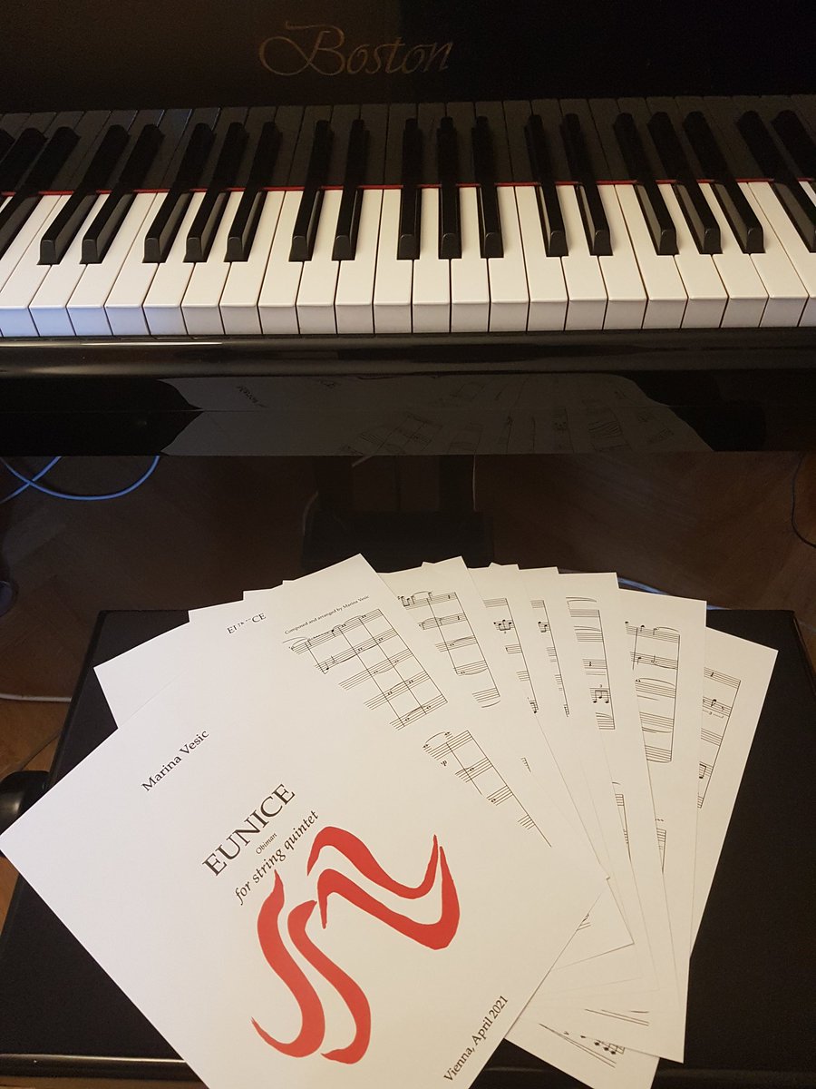 ObimanOfficial's tweet photo. As a composer in the music collective OBIMAN, I am glad to share with you the news of a new composition which I composed for string quintet called EUNICE. @ObimanOfficial @BlackMarine2 @MorganKingMusic https://t.co/qYmo9C60cK