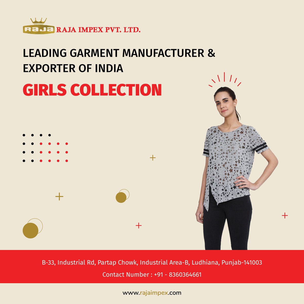 rajaimpex_com's tweet photo. Explore your latest collection online and shop for affordable trendy clothes. Enjoy Free Shipping at Raja Impex.

👉𝐂𝐨𝐧𝐧𝐞𝐜𝐭 𝐖𝐢𝐭𝐡 𝐔𝐬 𝐎𝐧:
✔Website: https://t.co/OfV92mw9wz

#export #import #garmentexport #garmentimport #kidswear #manufacturer #rajaimpex https://t.co/3aMma4161h