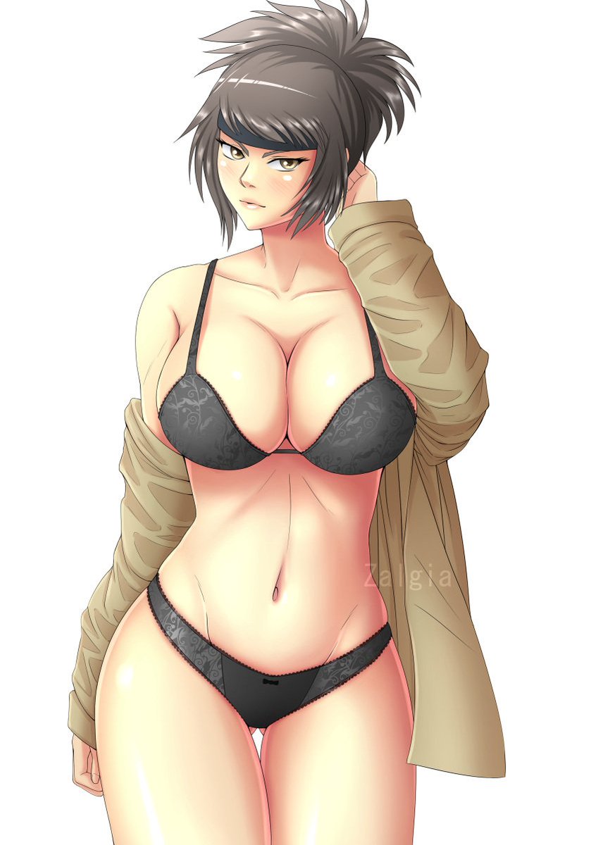 Anko had a sexy Body.