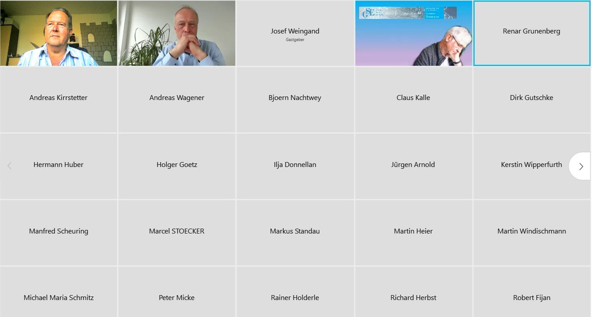 wauerochs's tweet photo. #GSESSMSD2021Spring
#GSE AK Storagemanagement (SSMSD)
Frühjahrs Guide 2021
by @GuideShareEurop @SeppWein
Roundtable / Discussion
moderated by Norbert Deuschle @STOConsortium
@wauerochs from @DATEV
as #DATEVBotschafter #DATEVambassador https://t.co/zQUuC7Rhju