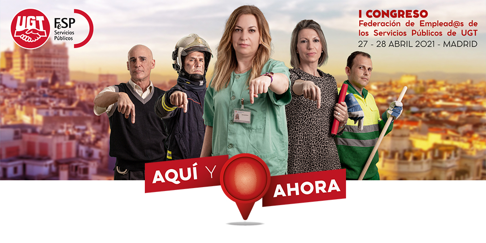UGT_SP's tweet photo. "Celebramos nuestro congreso el 27 y 28 de abril. Vamos a reflexionar y definir la tarea que debemos desarrollar y los cambios que necesitan nuestros servicios públicos #AquíYAhora. Lo necesita la sociedad y lo necesitamos sus trabajadores" @fmonell 
🔴https://t.co/pYfH1T45aX https://t.co/h9Zney7Tsx