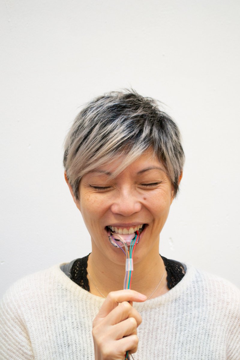 FuturityStudio's tweet photo. This artifact, Electronic Popsicle, is just one of many experiments from our #Foodturity Lab. If you are interested in learning more about our #food #innovation research and #speculative #prototypedesign get in contact with us here or via email! https://t.co/PdfykgltQx