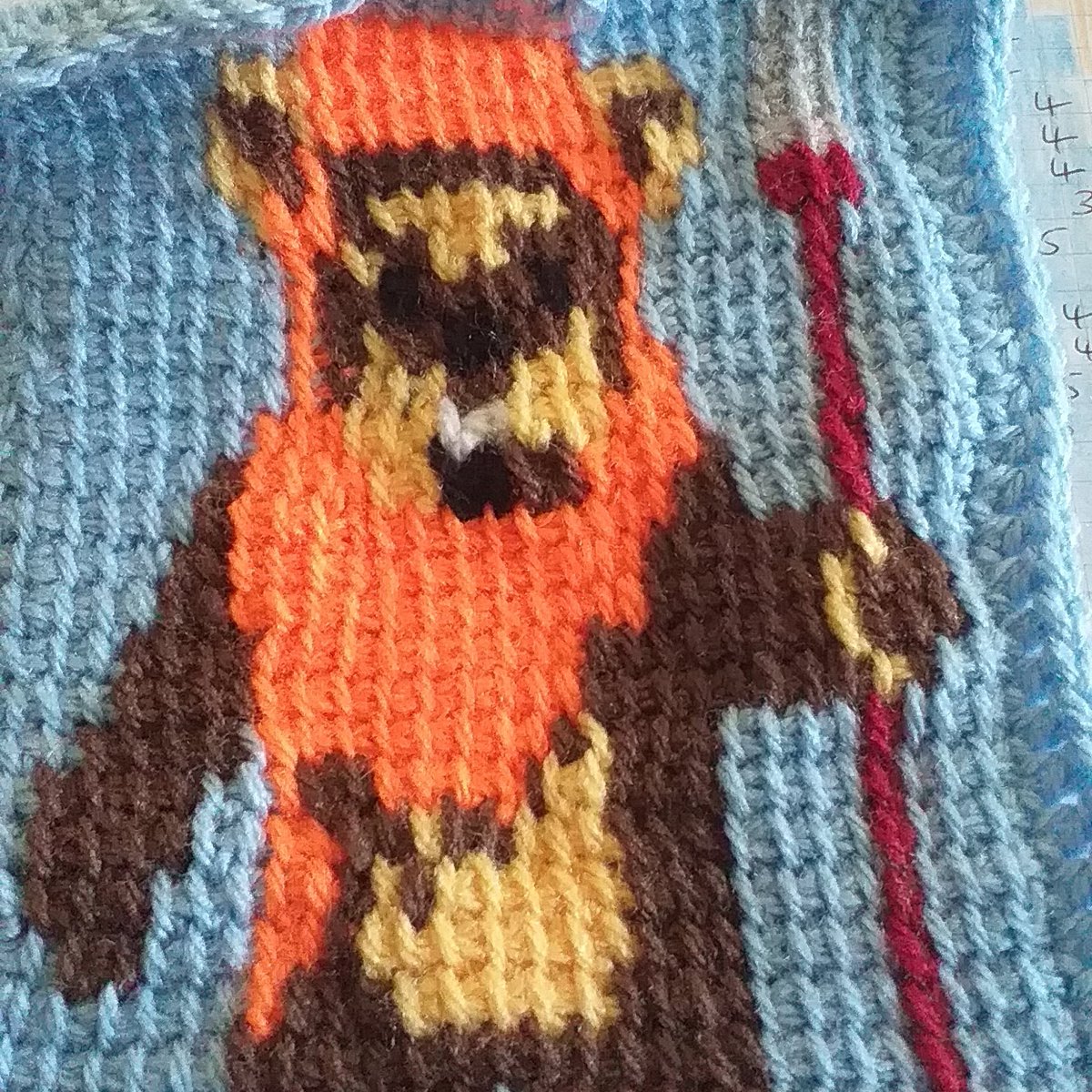 Katie0804Harry's tweet photo. This has to be my favourite one so far #ewok #StarWars #Disney #crochet #tunisiancrochet https://t.co/yMYmdZaERb
