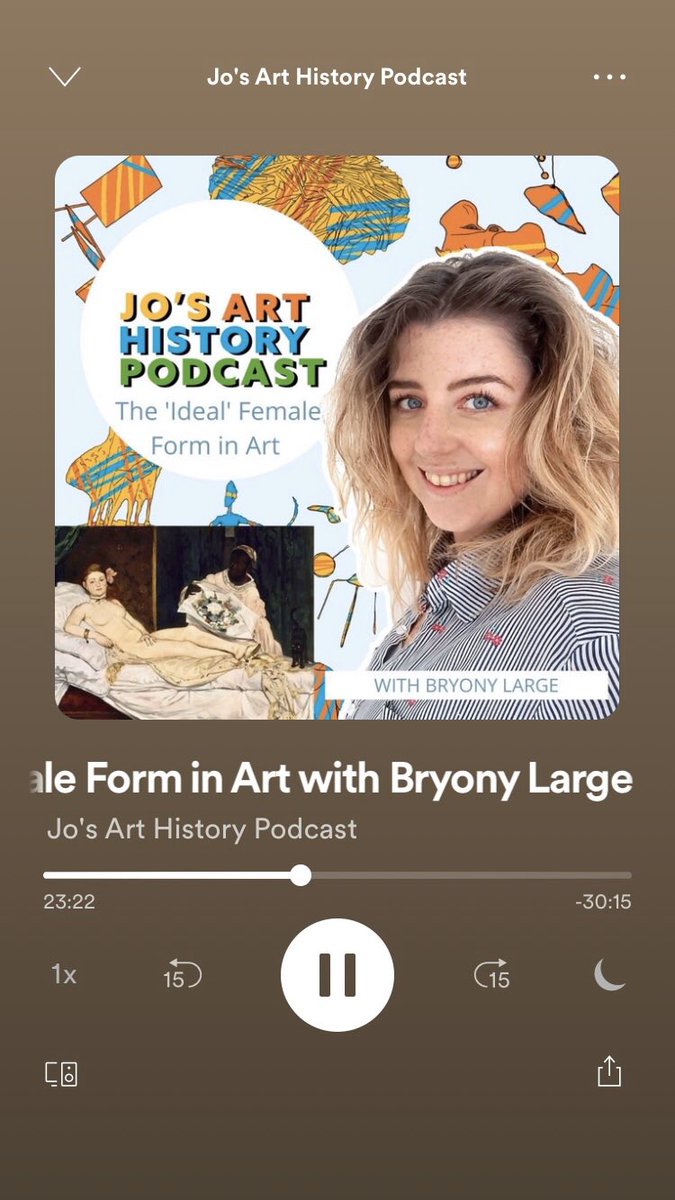 I was lucky enough to be able to appear on <a href="/josarthistory/">Jo's Art History | Jo McLaughlin</a> podcast for an entire episode! 😱 if you want to hear me waffle for 50 minutes about feminism, art, the likes of Botticelli, Manet, Jenny Saville &amp; Marc Quinn, you can listen on Spotify, ITunes and YouTube! 🧡