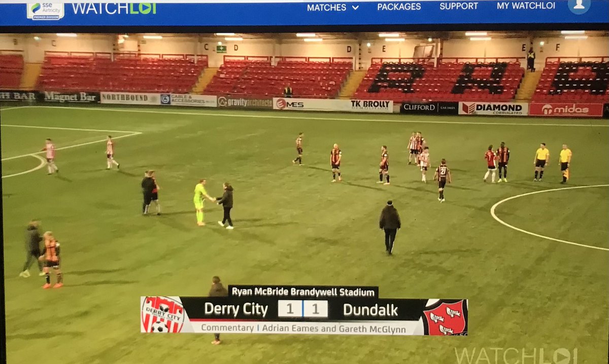 Impressive game last night from a coaching prospective. Last 10 mins quality too. @DundalkFC were rentless in @derrycityfc last third but they dealt with the kitchen sink
Dundalk didn’t launch it. Table actually does lie for now anyway! 👏 @FAIreland @FAICoachEd #AllIrelandLeague
