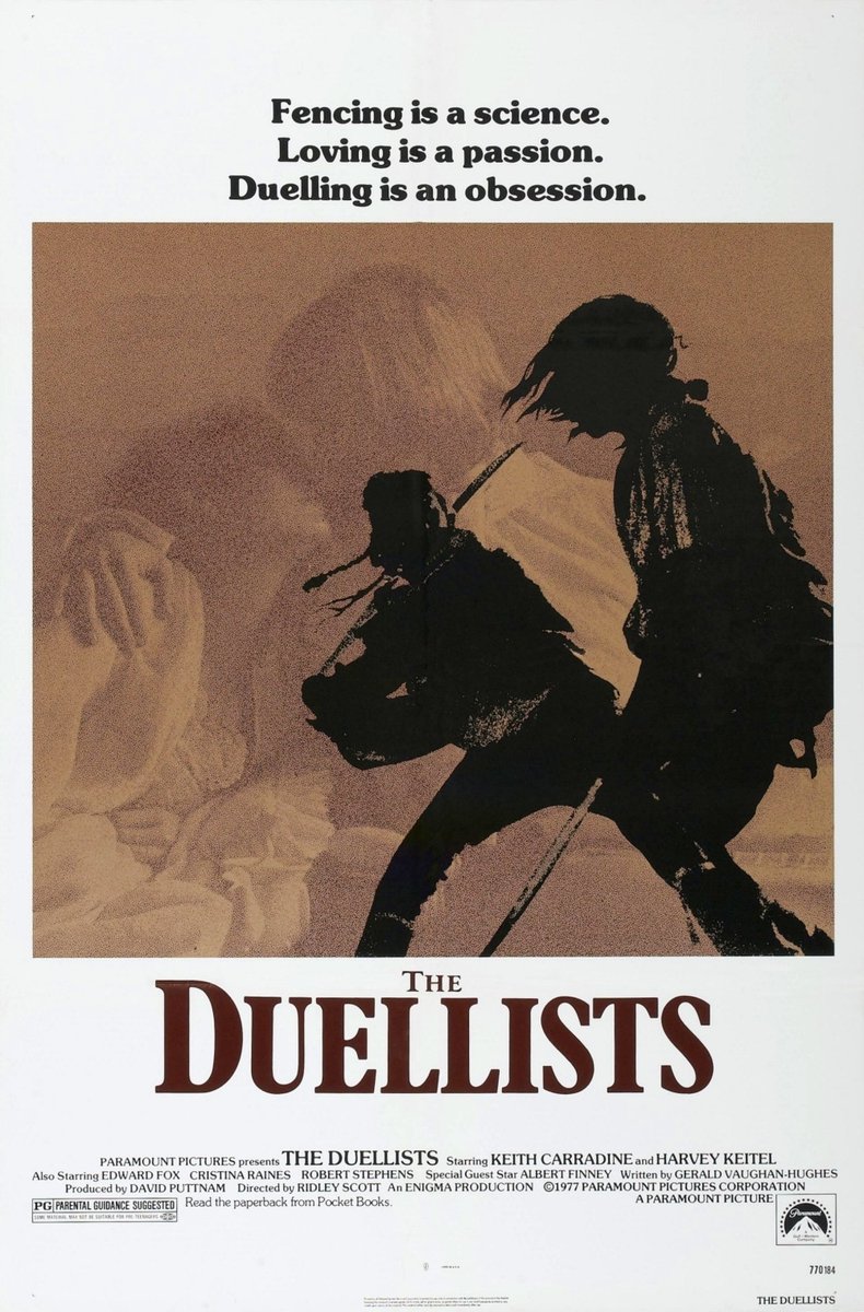 #NowWatching THE DUELLISTS #RidleyScott #KeithCarradine #HarveyKeitel #AlbertFinney #EdwardFox #CristinaRaines #RobertStephens #TomConti #JohnMcEnery #ArthurDignam #DianaQuick #AlunArmstrong #MauriceColbourne #GayHamilton #MegWynnOwen #JennyRunacre #AlanWebb #MatthewGuinness