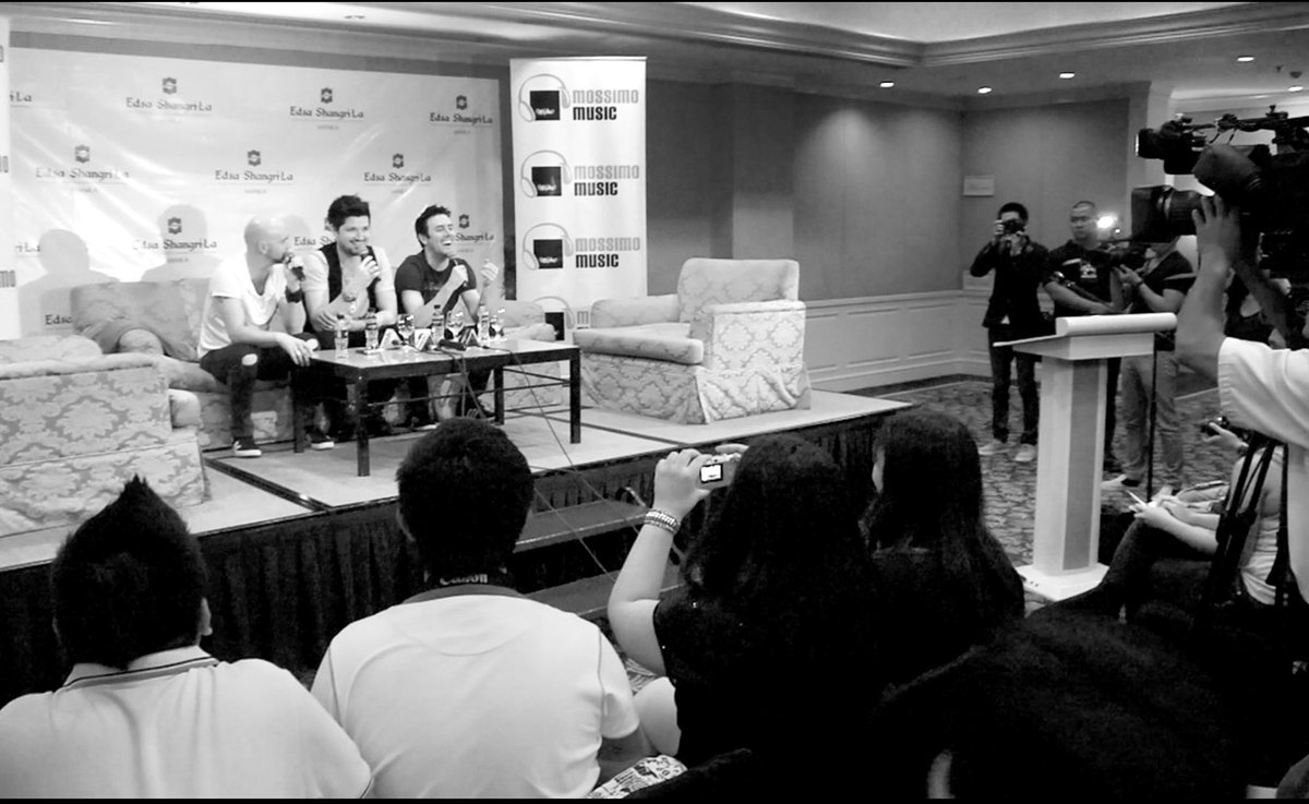 glenofthepower's tweet image. Going thru old pics. Promo day in Manila 🎥 I’m laughing at Mark but I can’t remember what he said???