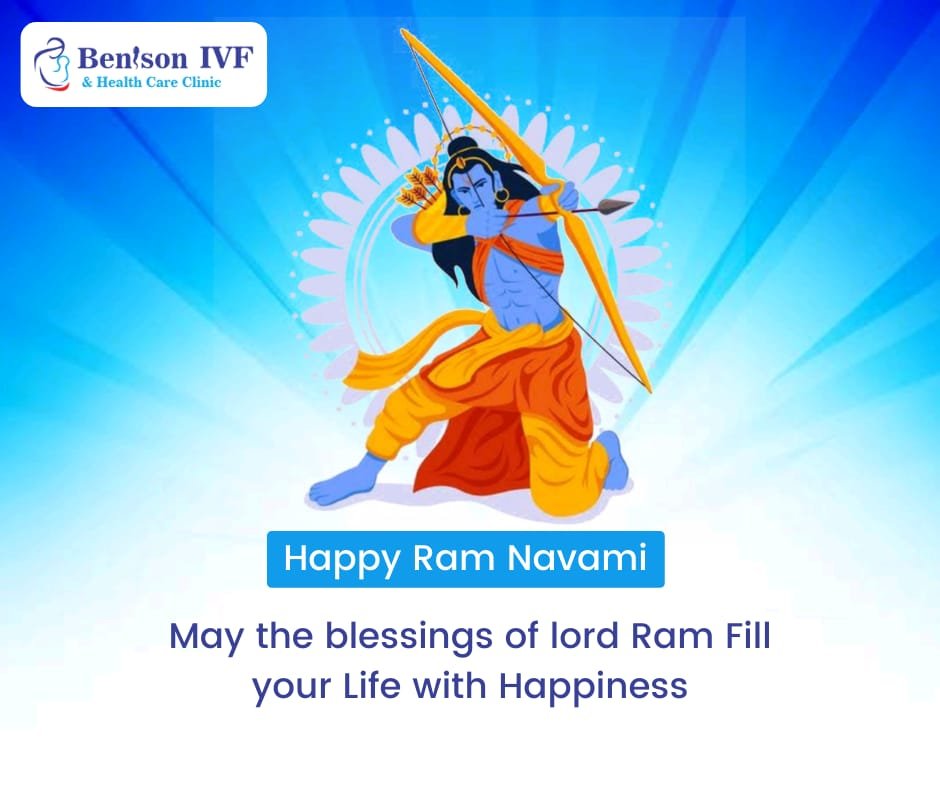 BenisonIVF's tweet photo. Happy Ram Navami
Best Wishes
Benison IVF &amp; Health Care

#RamNavami #benisonivfclinic #ivfbybenison https://t.co/nX2WZq613i