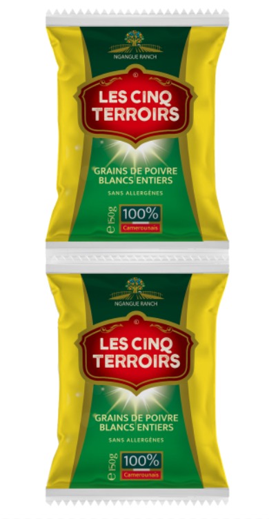 Poivre5Terroirs's tweet image. Le Poivre Les Cinq Terroirs s'enrichit d'une nouvelle gamme de packaging pour mieux répondre à la demande de notre clientèle en pleine croissance, Ce nouvel emballage de 25 et 50g coûtera 500 et 1000 fcfa respectivement. #Poivre5Terroirs #Poivre #MadeInCameroon