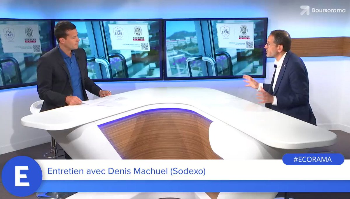 "Le télétravail est une vraie opportunité pour nous, nos clients vont réinventer une vie au travail, il faut remettre du lien social au travail et nos métiers sont au cœur de ce lien social" <a href="/DenisMachuel/">Denis Machuel</a> (Directeur Général de <a href="/SodexoGroup/">Sodexo</a>) #Ecorama