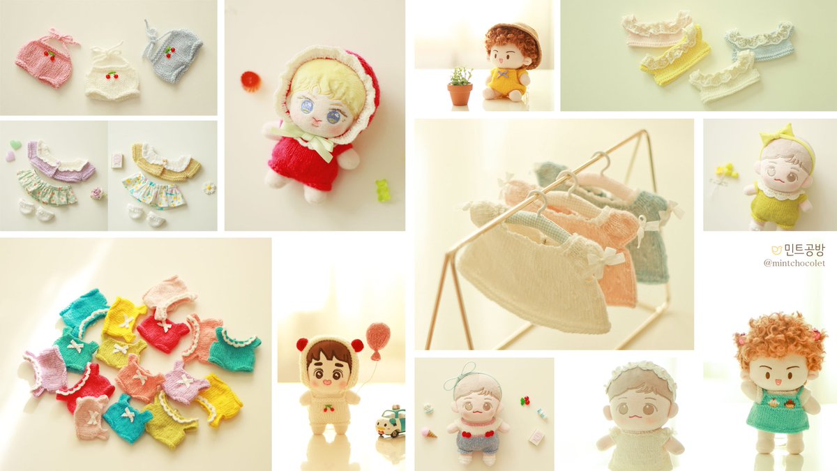 민트공방🧶

4월 26일 월요일 오후 8시 open

의상 리스트 업뎃 예정
폼 주소는 한 시간 전에 올라옵니다.

⭐ RT + Follow ⭐
해주신 한 분께 원하시는 사이즈로 의상 한벌 드립니다.(의상 랜덤) (~4/26)