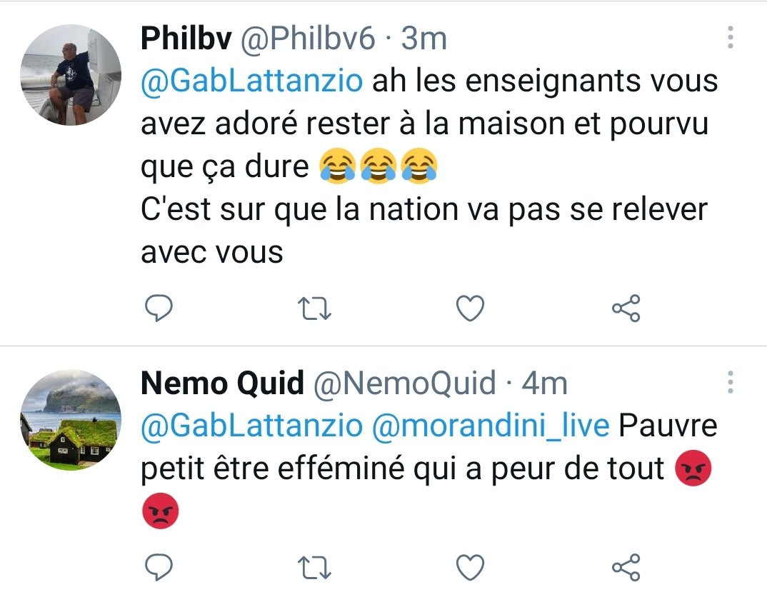 GabLattanzio's tweet photo. La haine des enseignants, c'est toujours un peu la haine des femmes. https://t.co/4vTlVovFRc