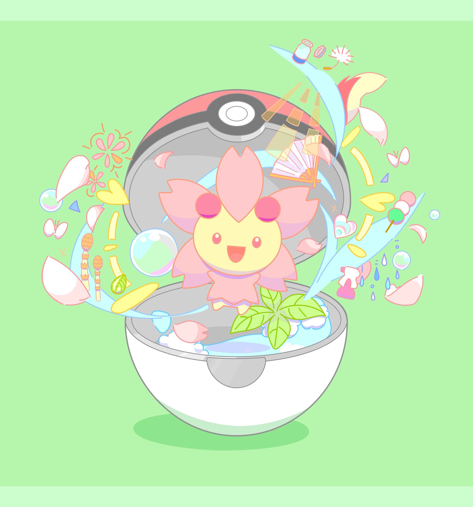تويتر ノンシャン على تويتر Rt Aomiroka ランクルスとチェリム 春色ポケモン ポケモンイラスト T Co Lfba5ejqiv