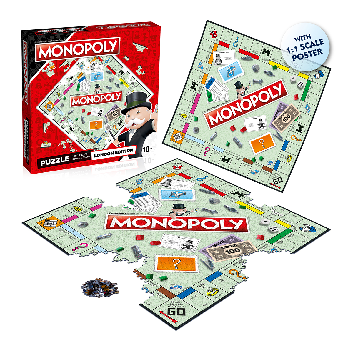 Pay a visit to the iconic and historic city of #London in this special Community #MONOPOLY #jigsaw. Piece together this iconic MONOPOLY game board based on the classic London edition.

Available Here:
🇬🇧 UK Store: winningmoves.co.uk