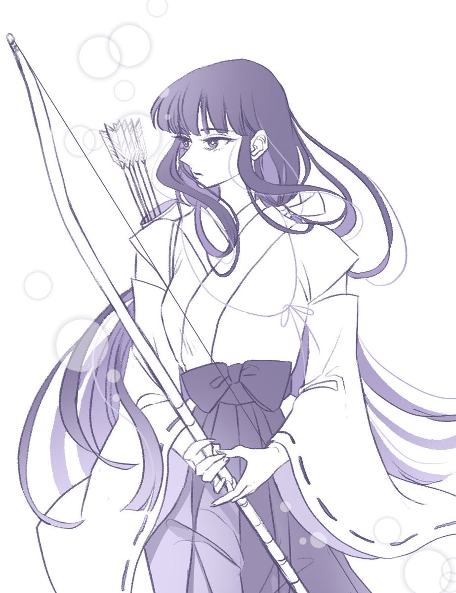 桔梗さま初めて描いた…